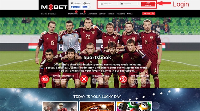 Login ចូលវេបសាយ M8BET